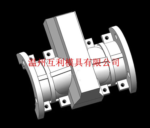 管夾閥壓鑄模具加工